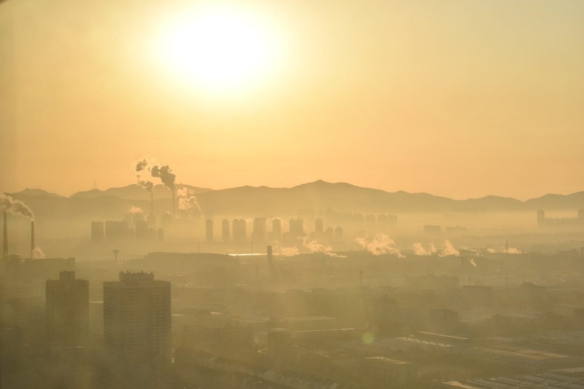 carbon emissions result in high levels of pollution across China