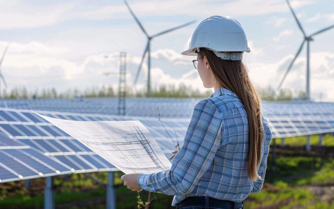 solar and wind projects